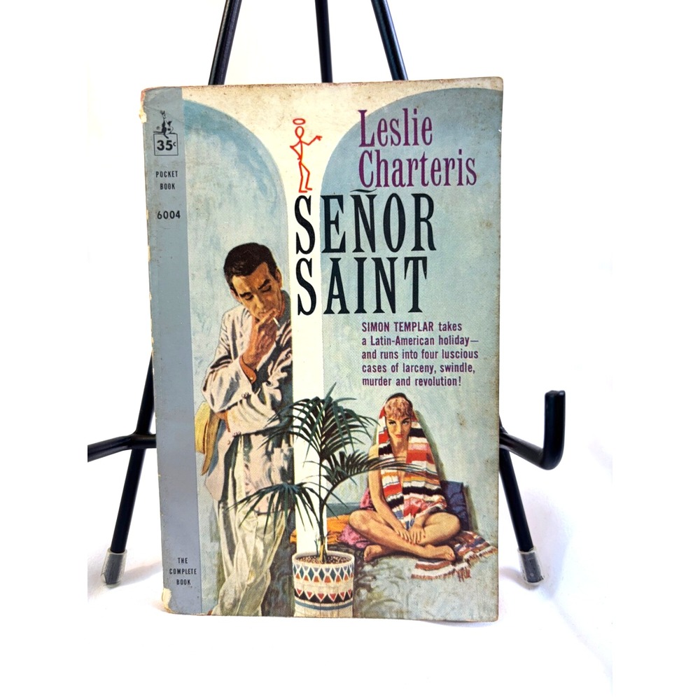 Senor Saint by Leslie Charteris - Vintage book